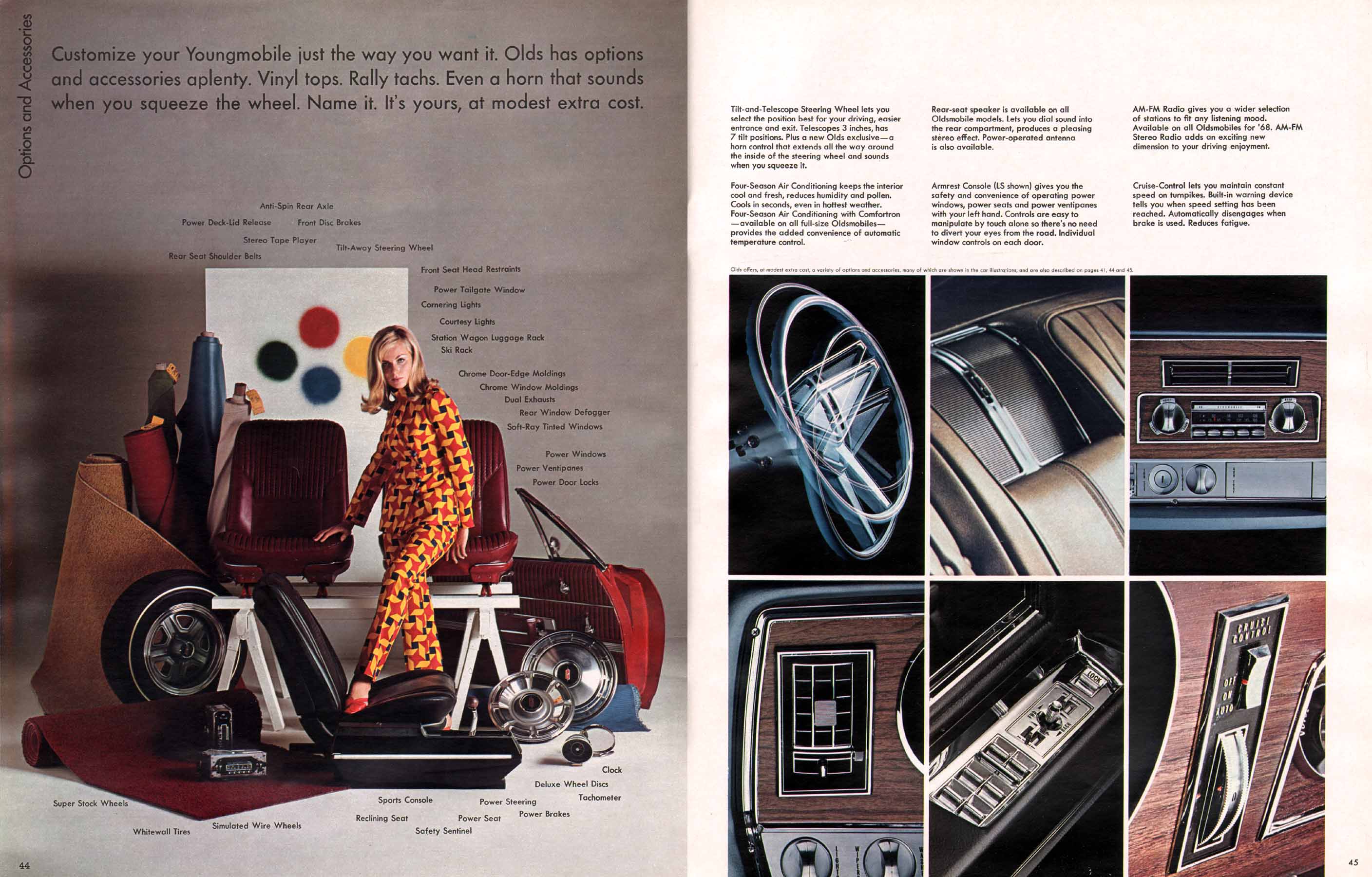 1968 Oldsmobile Prestige Brochure Page 23